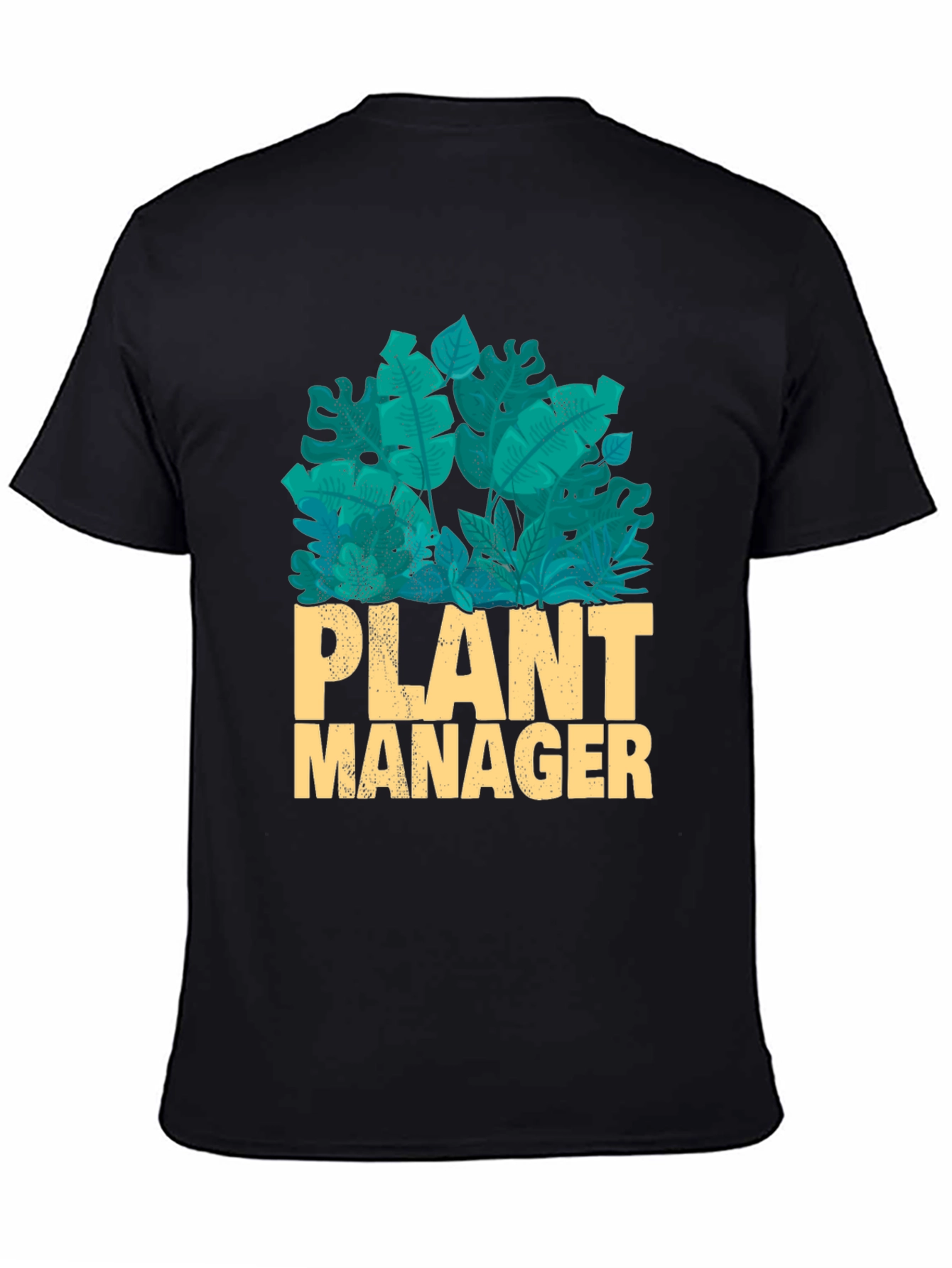 Plant Manager Graphic T-Shirt - Black