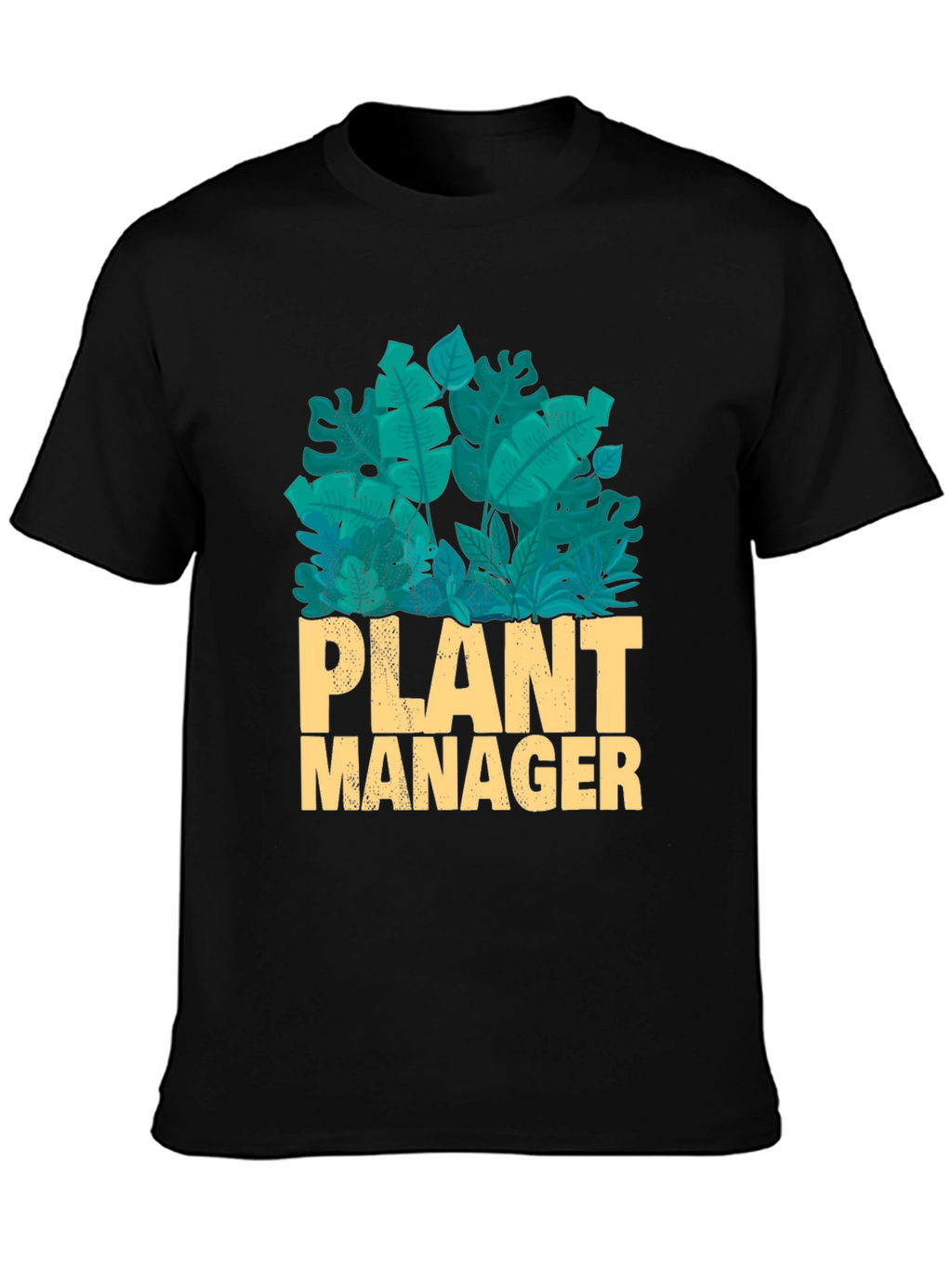 Plant Manager Graphic T-Shirt - Black