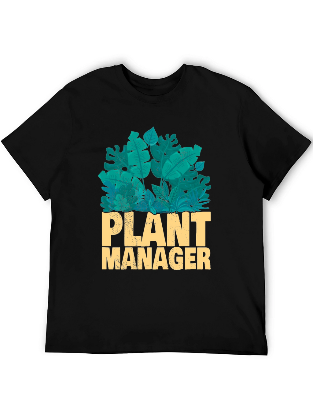 Plant Manager Graphic T-Shirt - Black