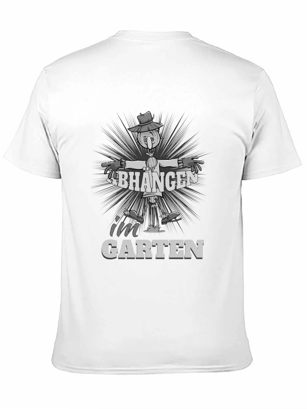 Fun Abhangen im Garten Scarecrow Graphic Tee