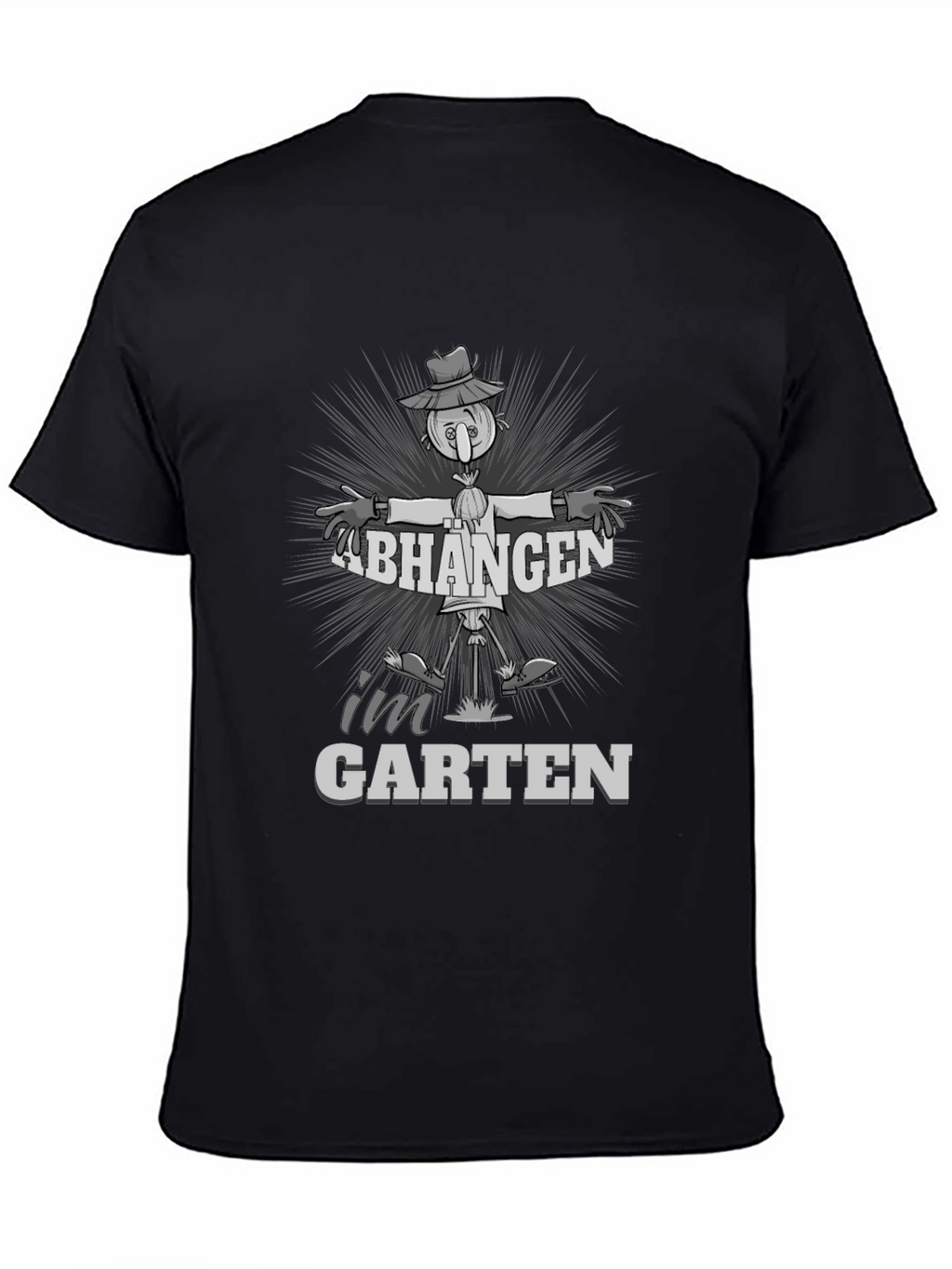 Fun Abhangen im Garten Scarecrow Graphic Tee