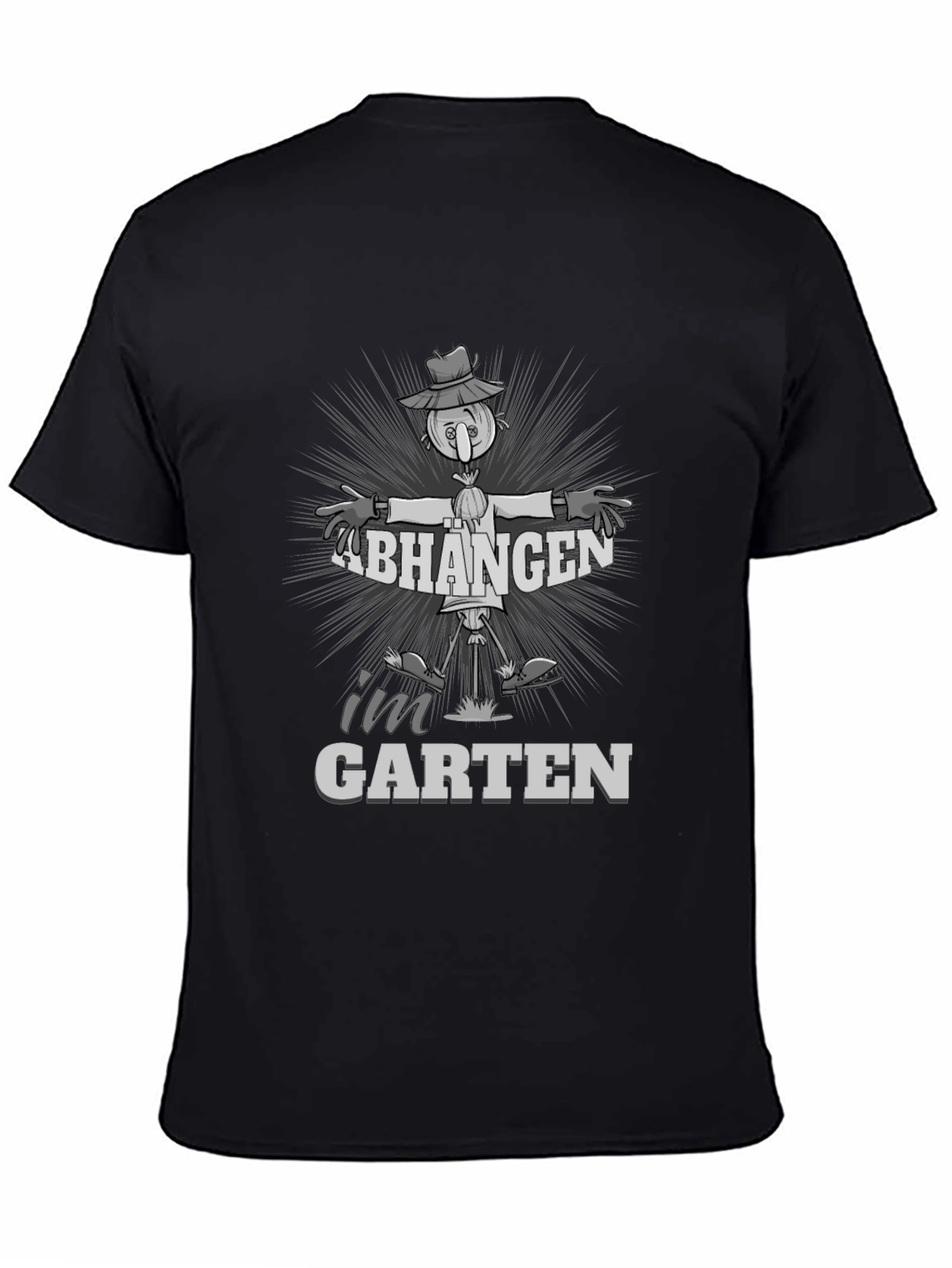 Fun Abhangen im Garten Scarecrow Graphic Tee