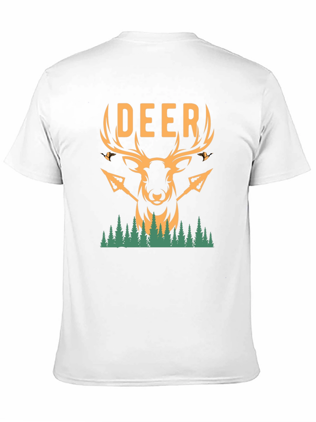 Deer Hunting Graphic Tee - Nature Lovers T-Shirt