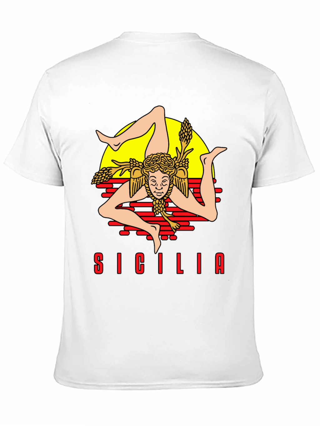 Sicilia Trinacria T-Shirt - Island Pride