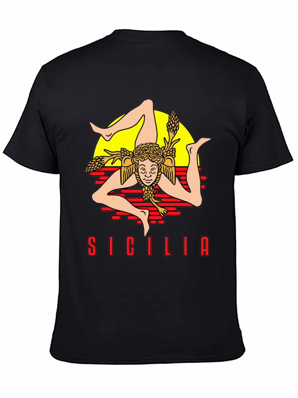 Sicilia Trinacria T-Shirt - Island Pride