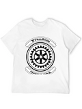 Freedom Two Wheels Graphic Tee - Black