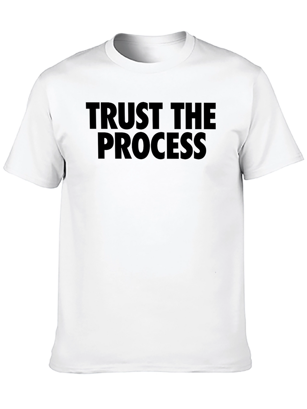 Trust The Process Black Graphic Tee