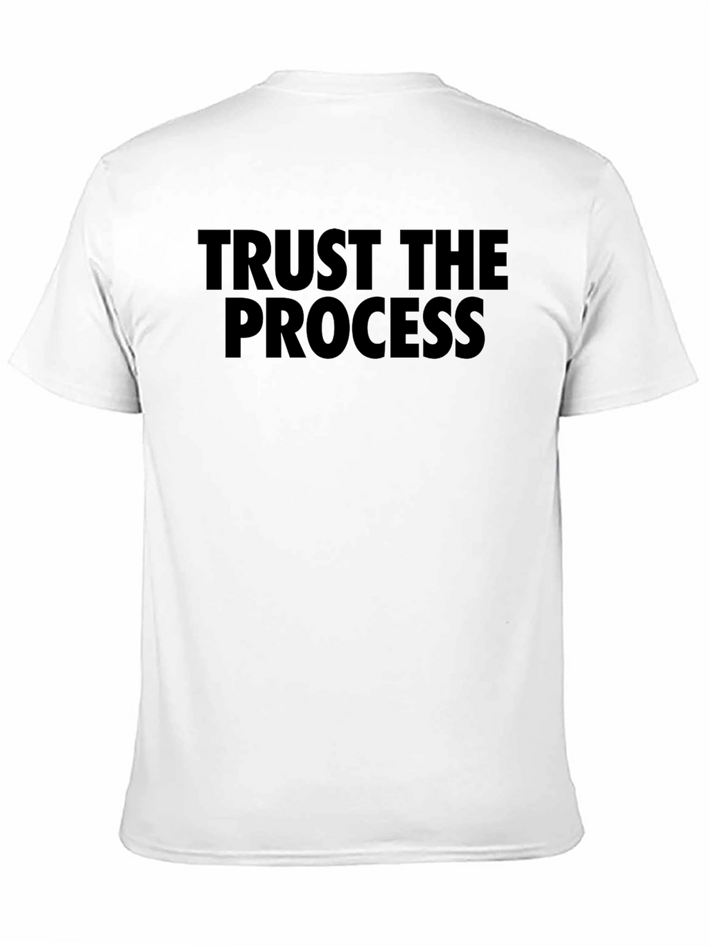 Trust The Process Black Graphic Tee