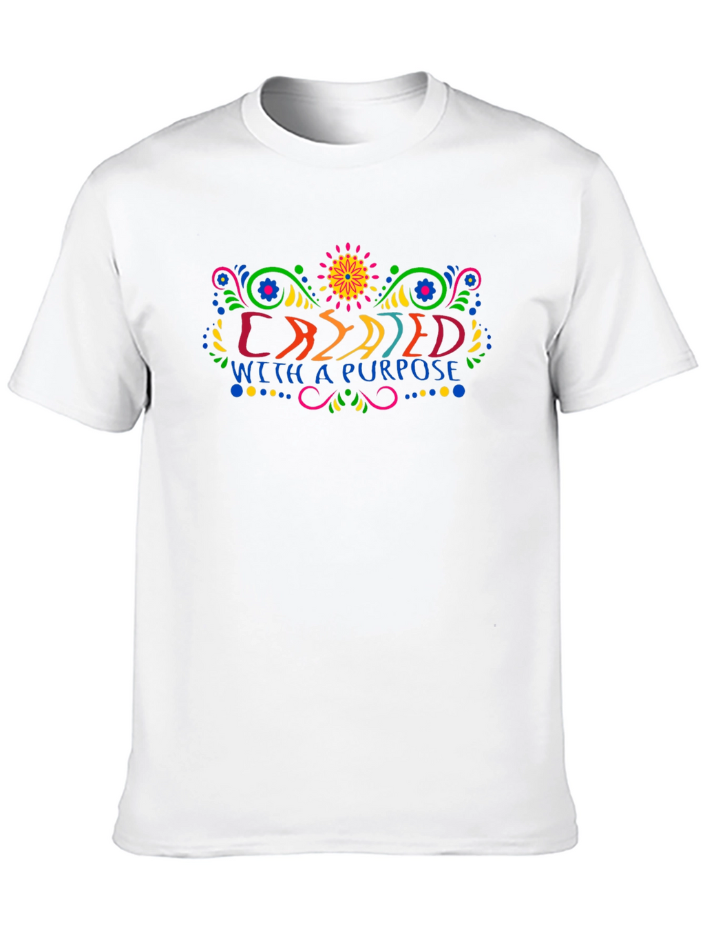Created with a Purpose Graphic T-Shirt