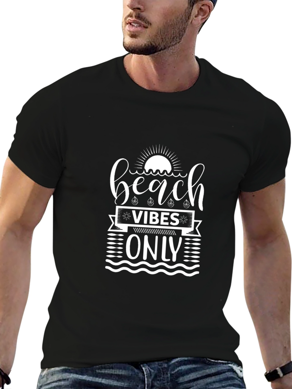 Beach Vibes Only Graphic Tee
