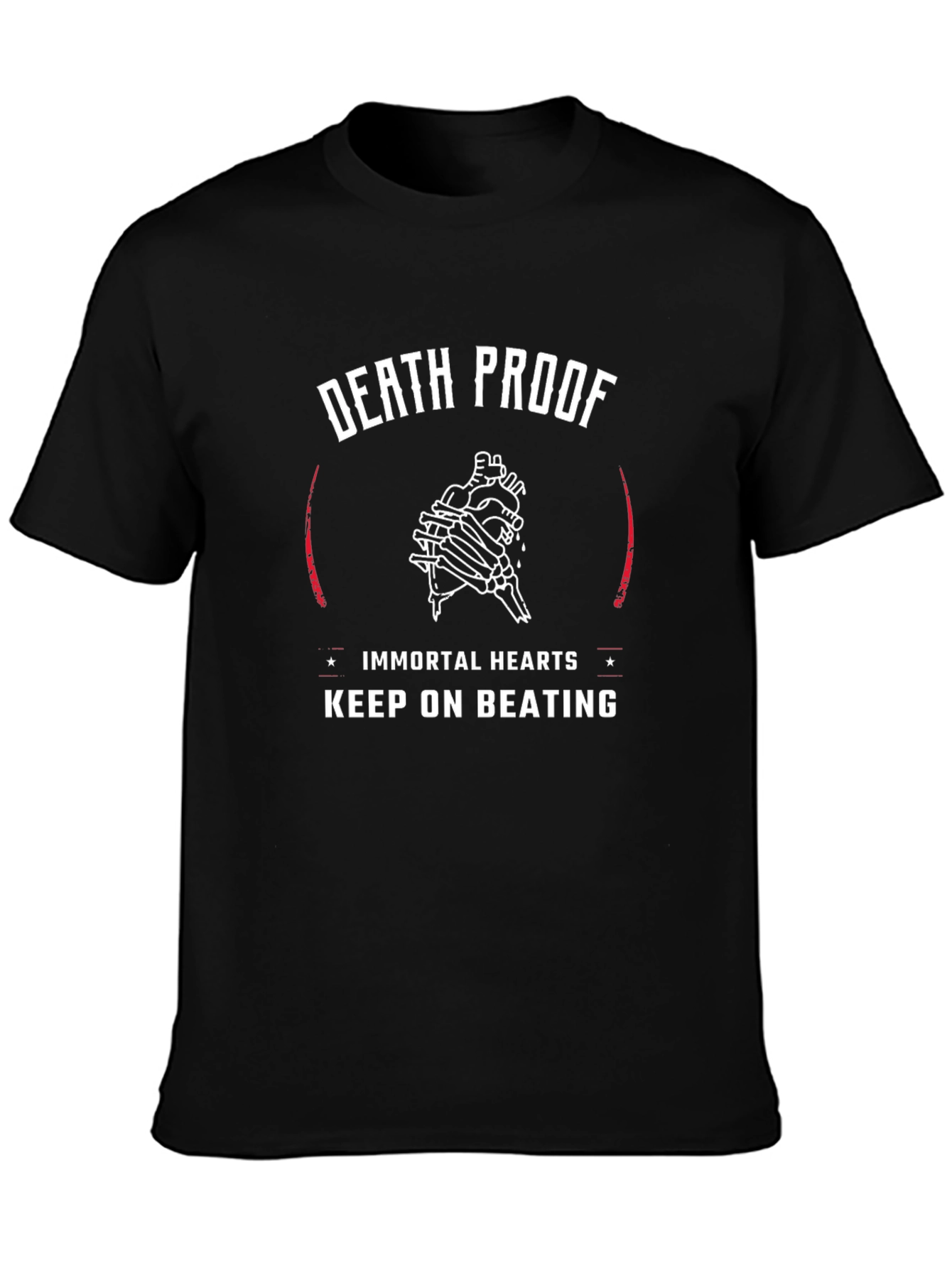 Death Proof Immortal Hearts Graphic Tee