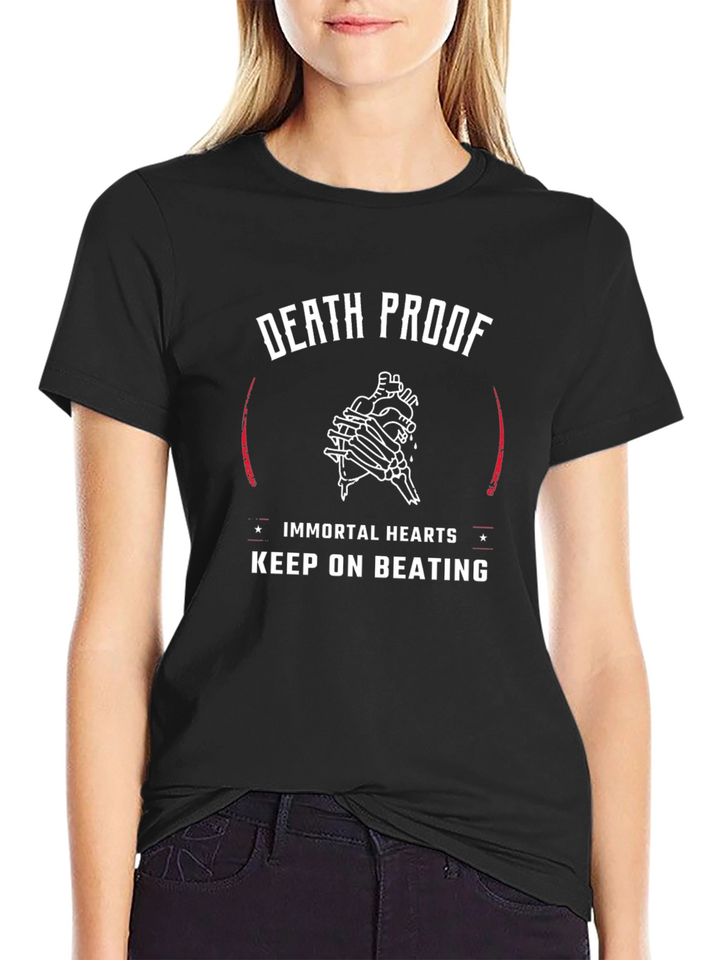 Death Proof Immortal Hearts Graphic Tee