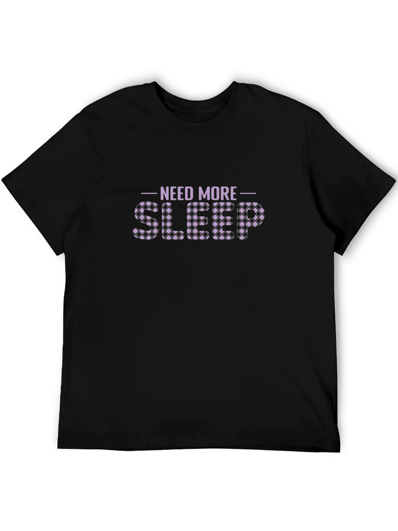 Need More Sleep Graphic Tee - Black
