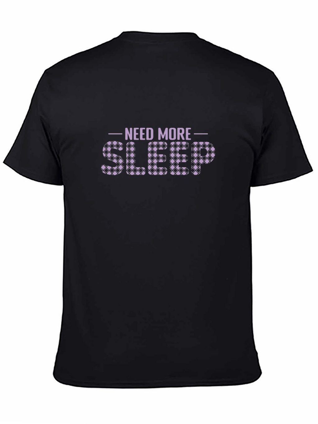 Need More Sleep Graphic Tee - Black