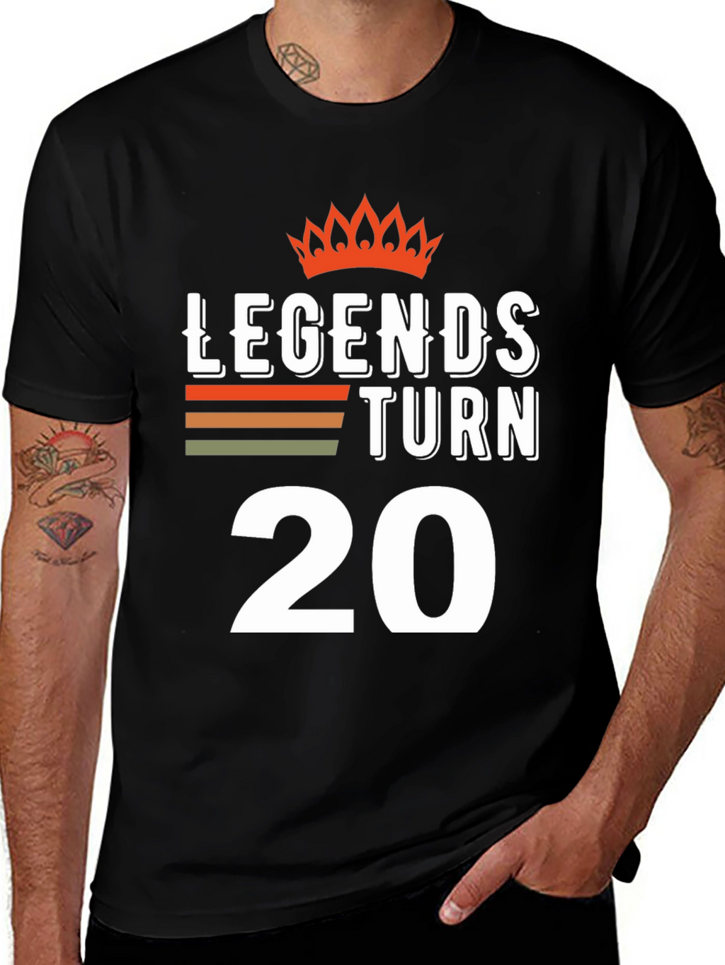 Legends Turn 20 T-Shirt - Birthday Gift