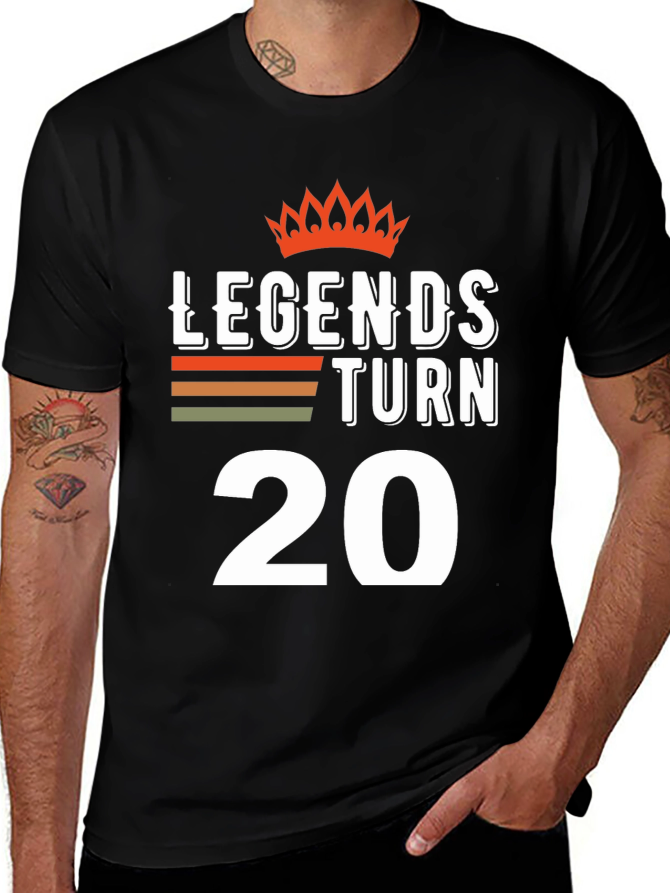 Legends Turn 20 T-Shirt - Birthday Gift