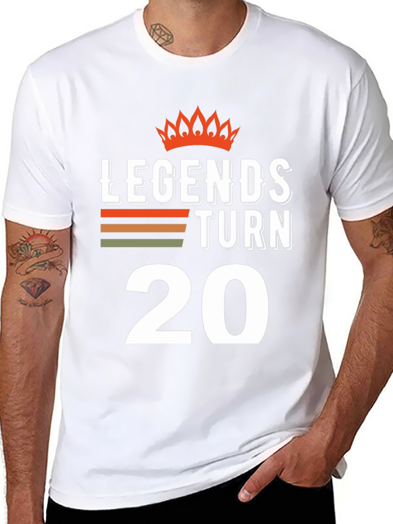 Legends Turn 20 T-Shirt - Birthday Gift