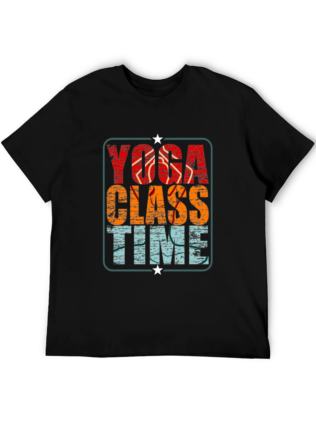 Yoga Class Time Graphic Tee - Relaxed Fit