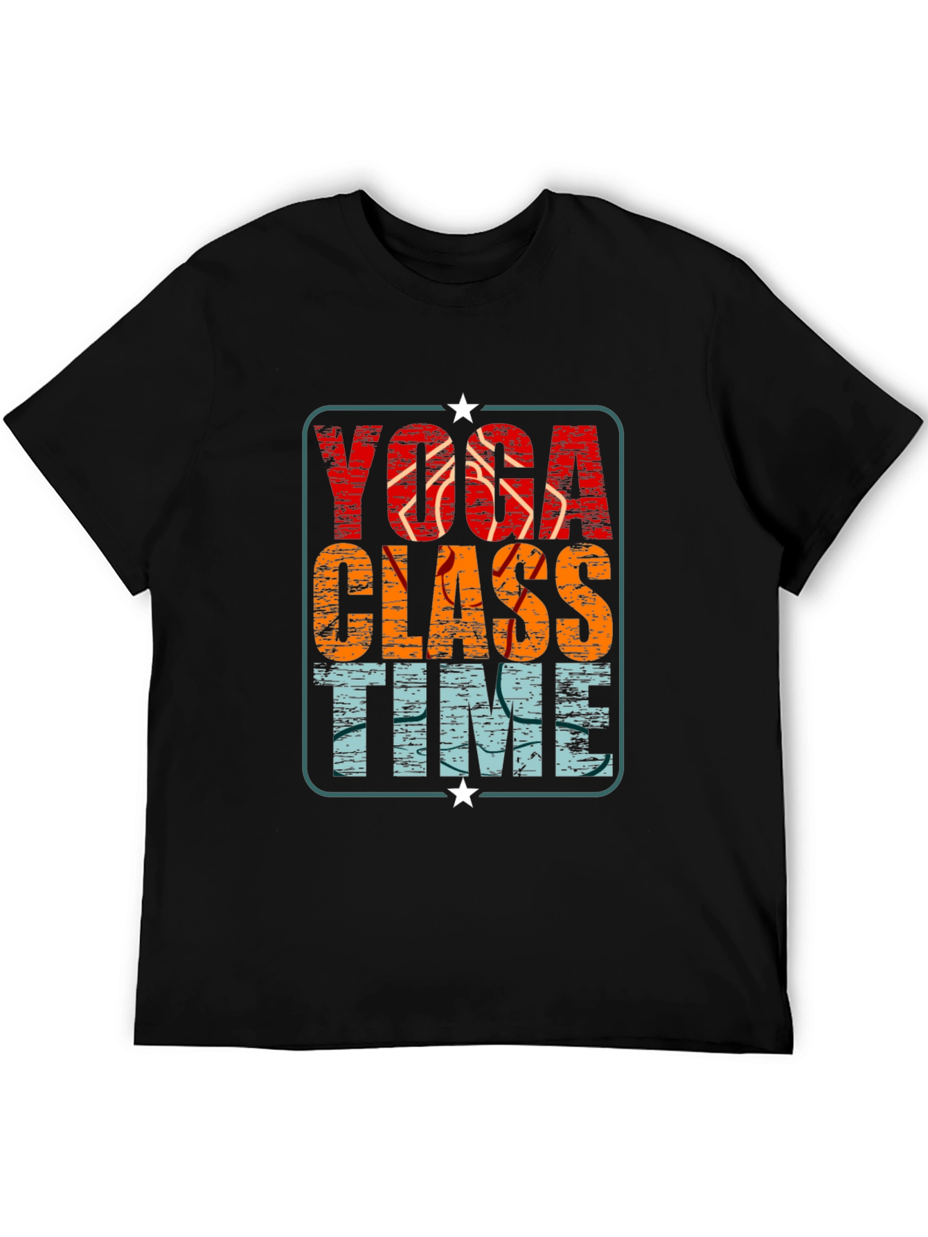 Yoga Class Time Graphic Tee - Relaxed Fit