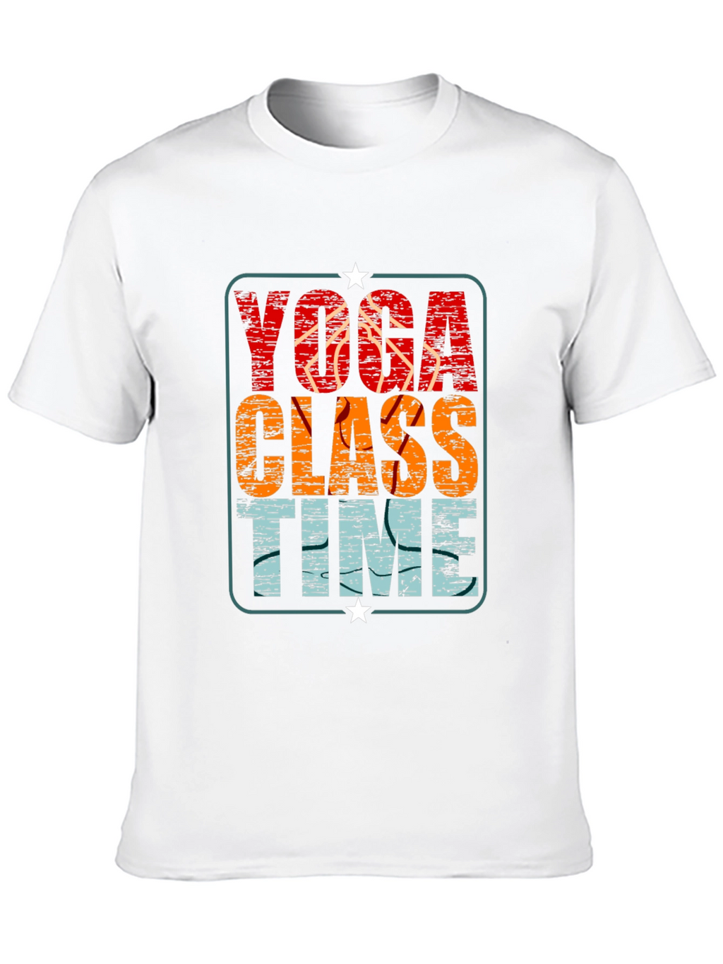 Yoga Class Time Graphic Tee - Relaxed Fit