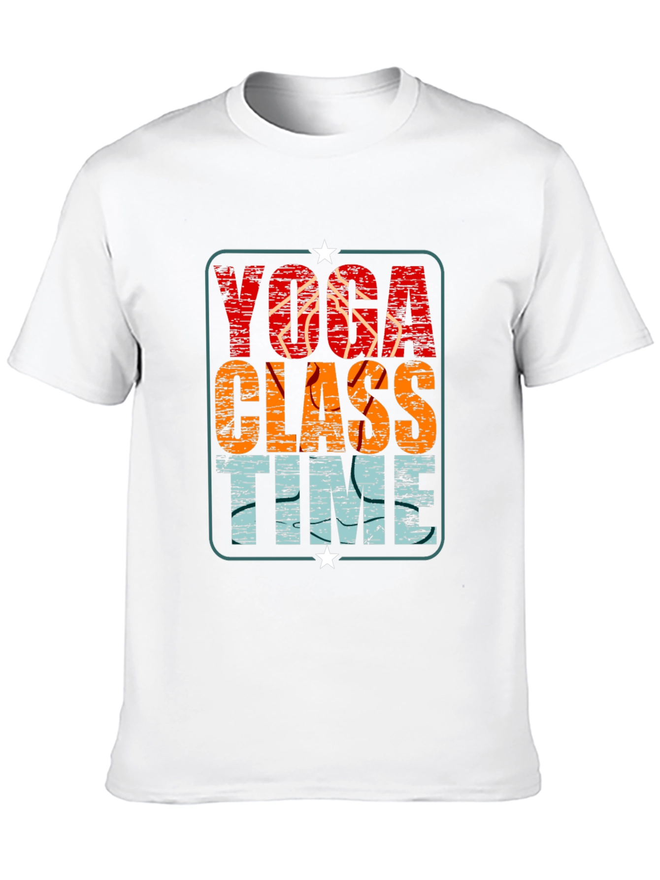 Yoga Class Time Graphic Tee - Relaxed Fit