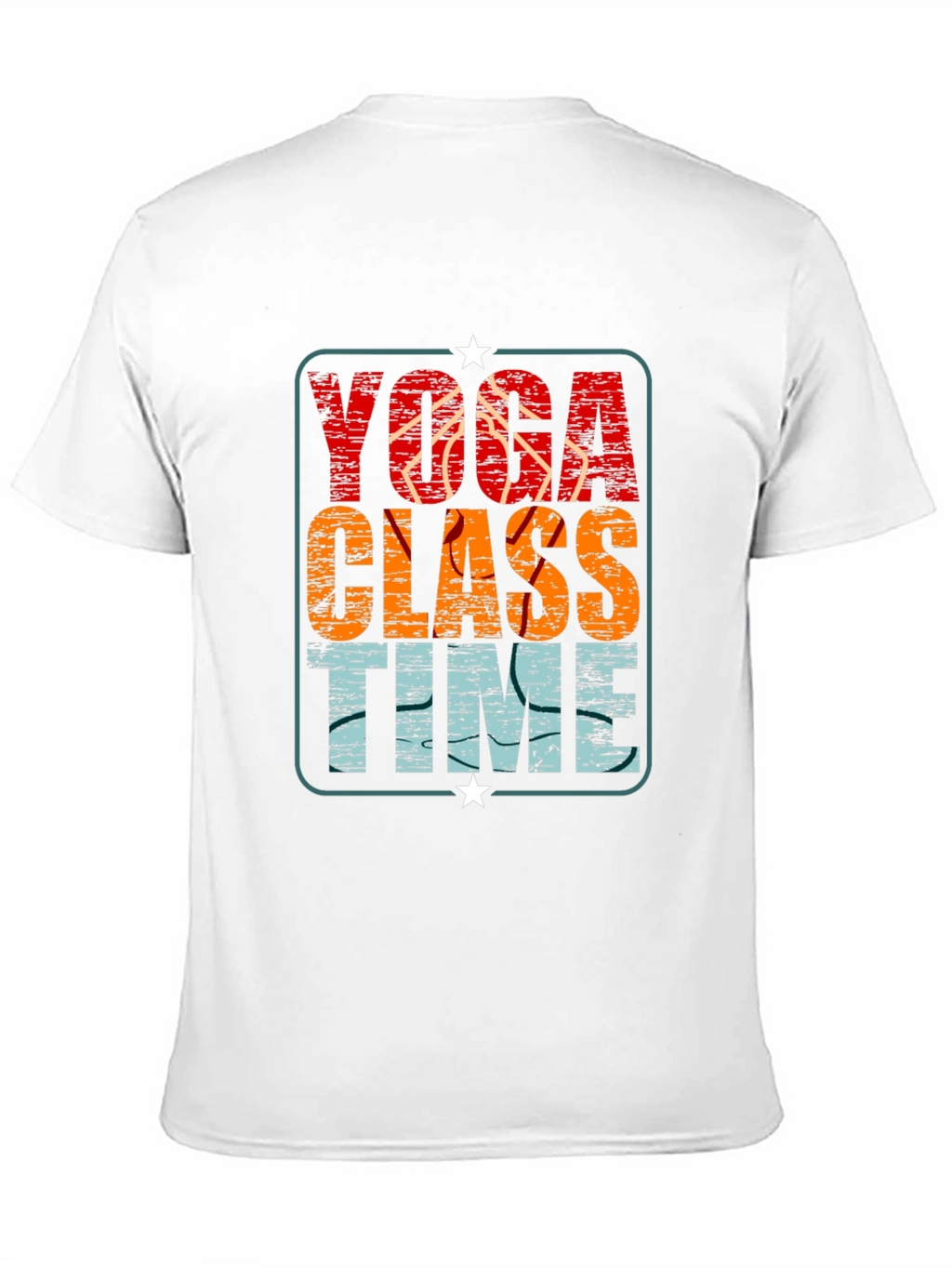 Yoga Class Time Graphic Tee - Relaxed Fit