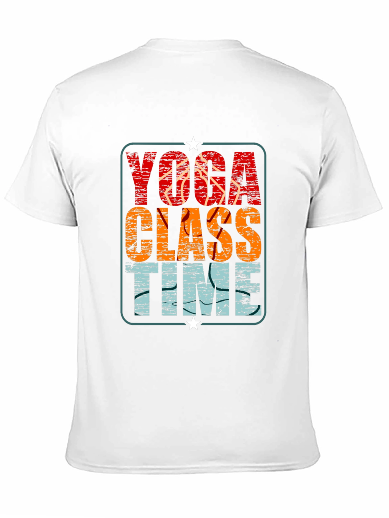 Yoga Class Time Graphic Tee - Relaxed Fit