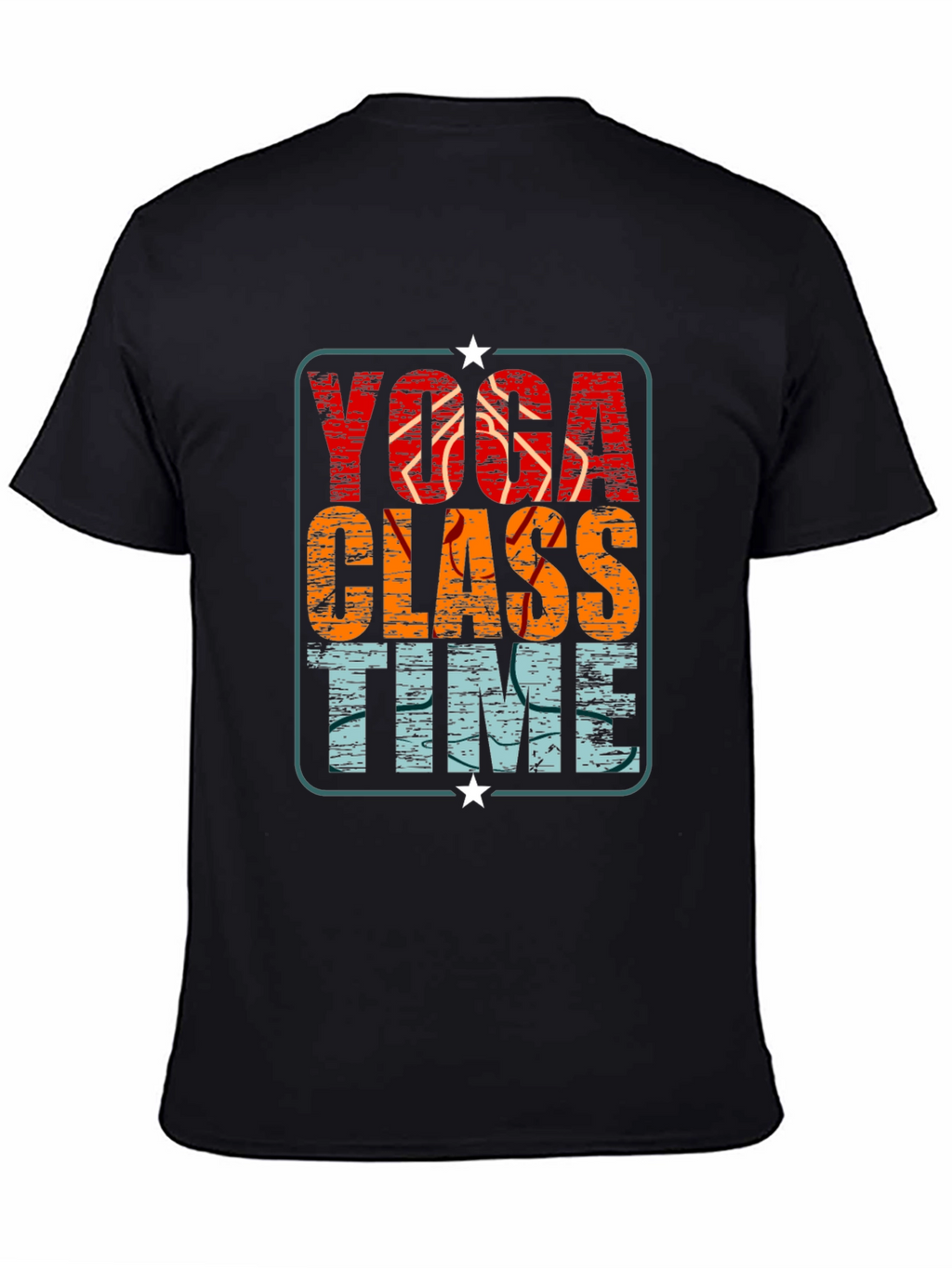 Yoga Class Time Graphic Tee - Relaxed Fit