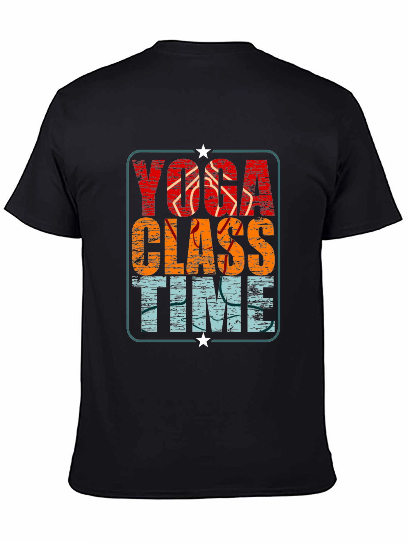Yoga Class Time Graphic Tee - Relaxed Fit