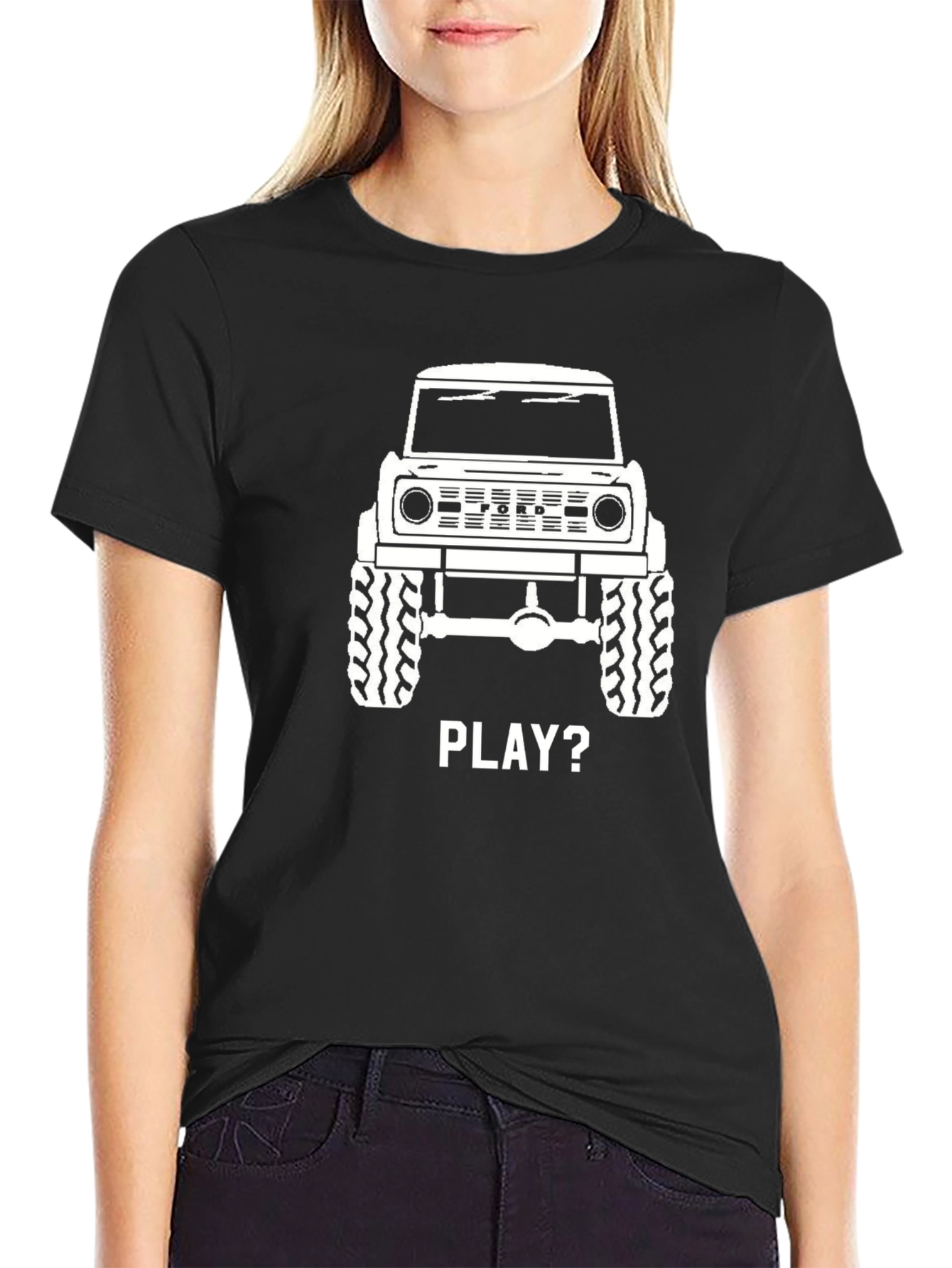 Ford Bronco T-Shirt - Lets Play Off-Road!