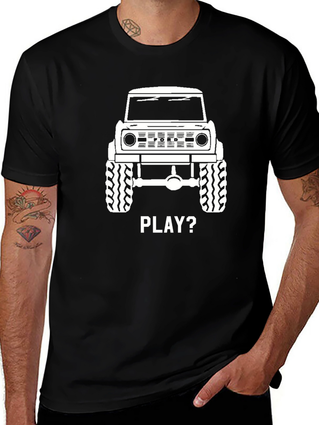Ford Bronco T-Shirt - Lets Play Off-Road!
