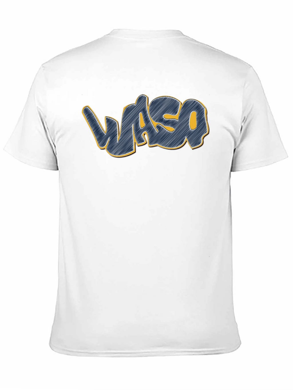 Waso Graphic T-Shirt - Casual Crew Neck Tee