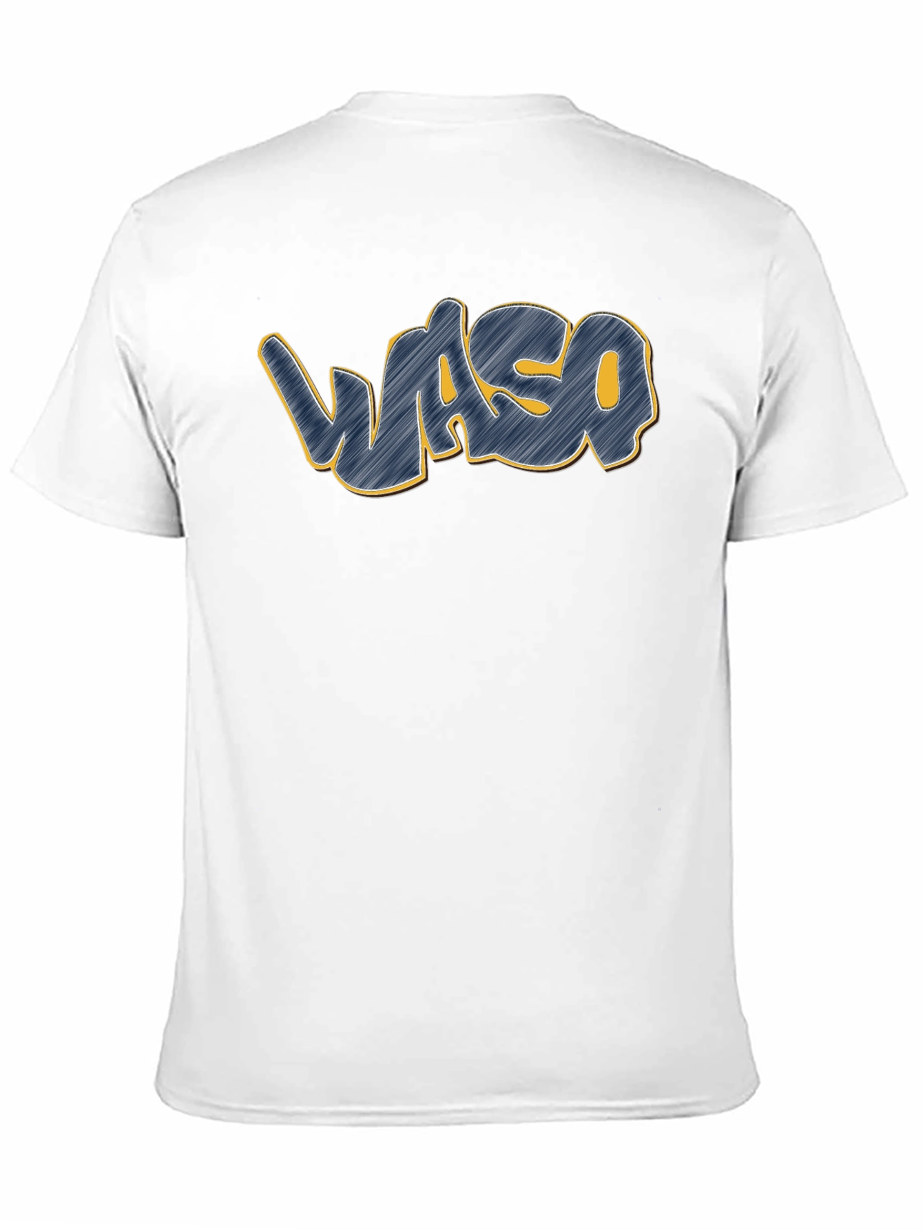 Waso Graphic T-Shirt - Casual Crew Neck Tee