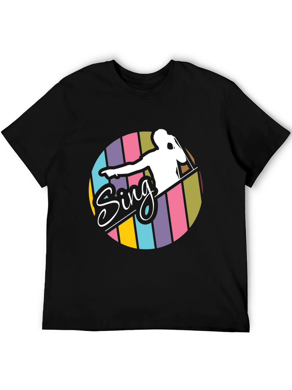 Retro Sing T-Shirt - Vocal Performance Tee