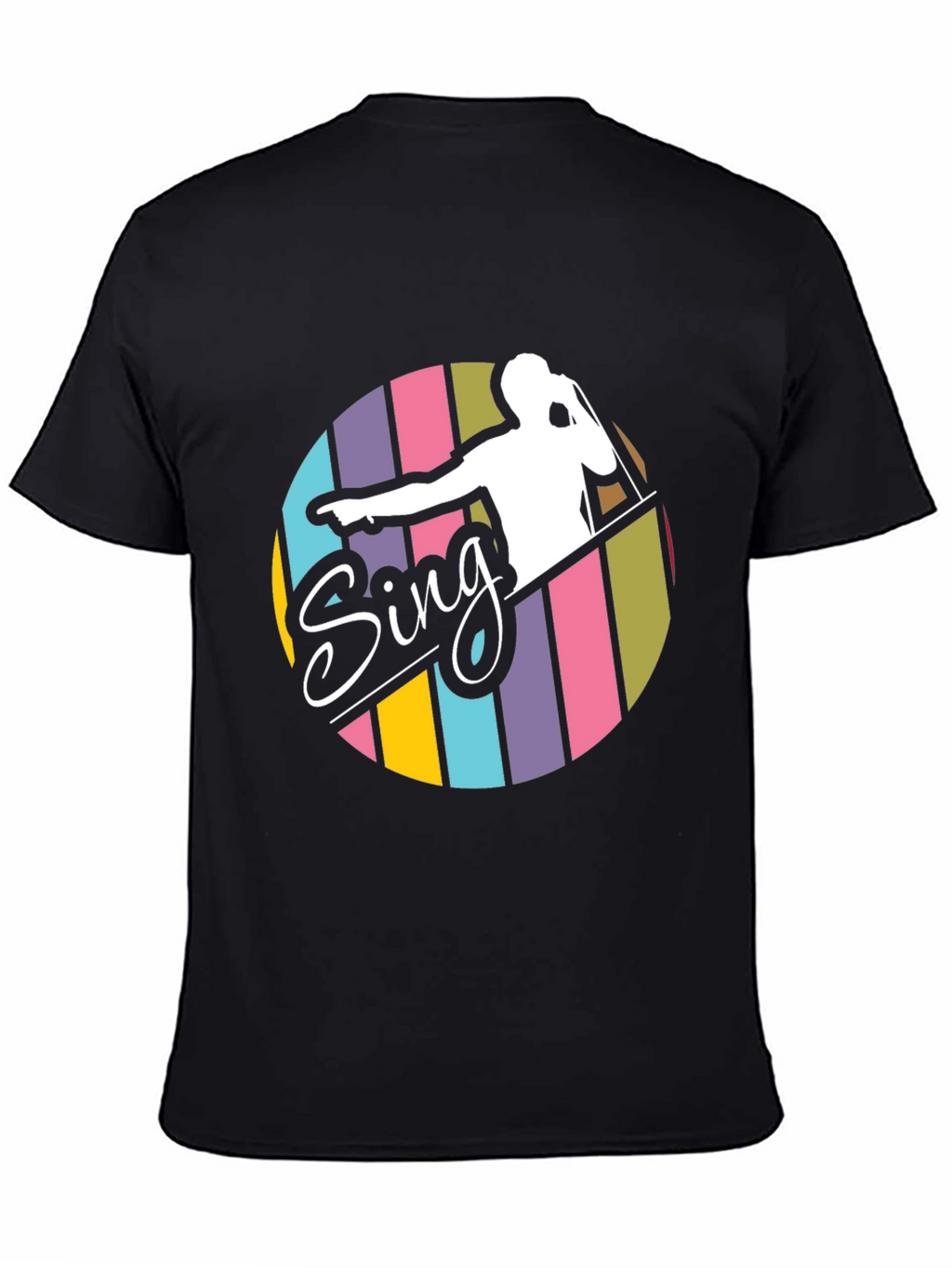 Retro Sing T-Shirt - Vocal Performance Tee