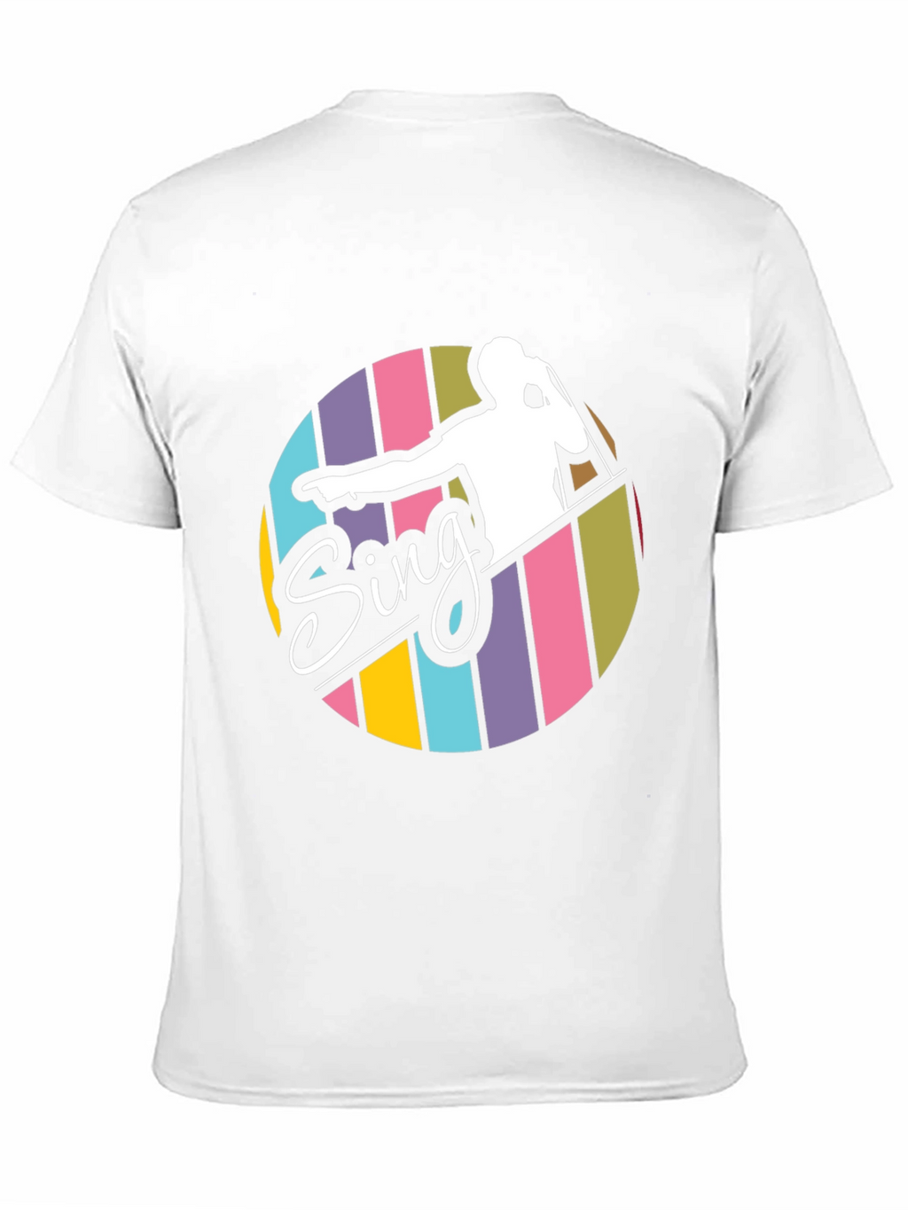 Retro Sing T-Shirt - Vocal Performance Tee