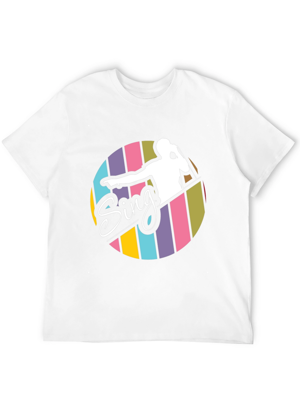 Retro Sing T-Shirt - Vocal Performance Tee