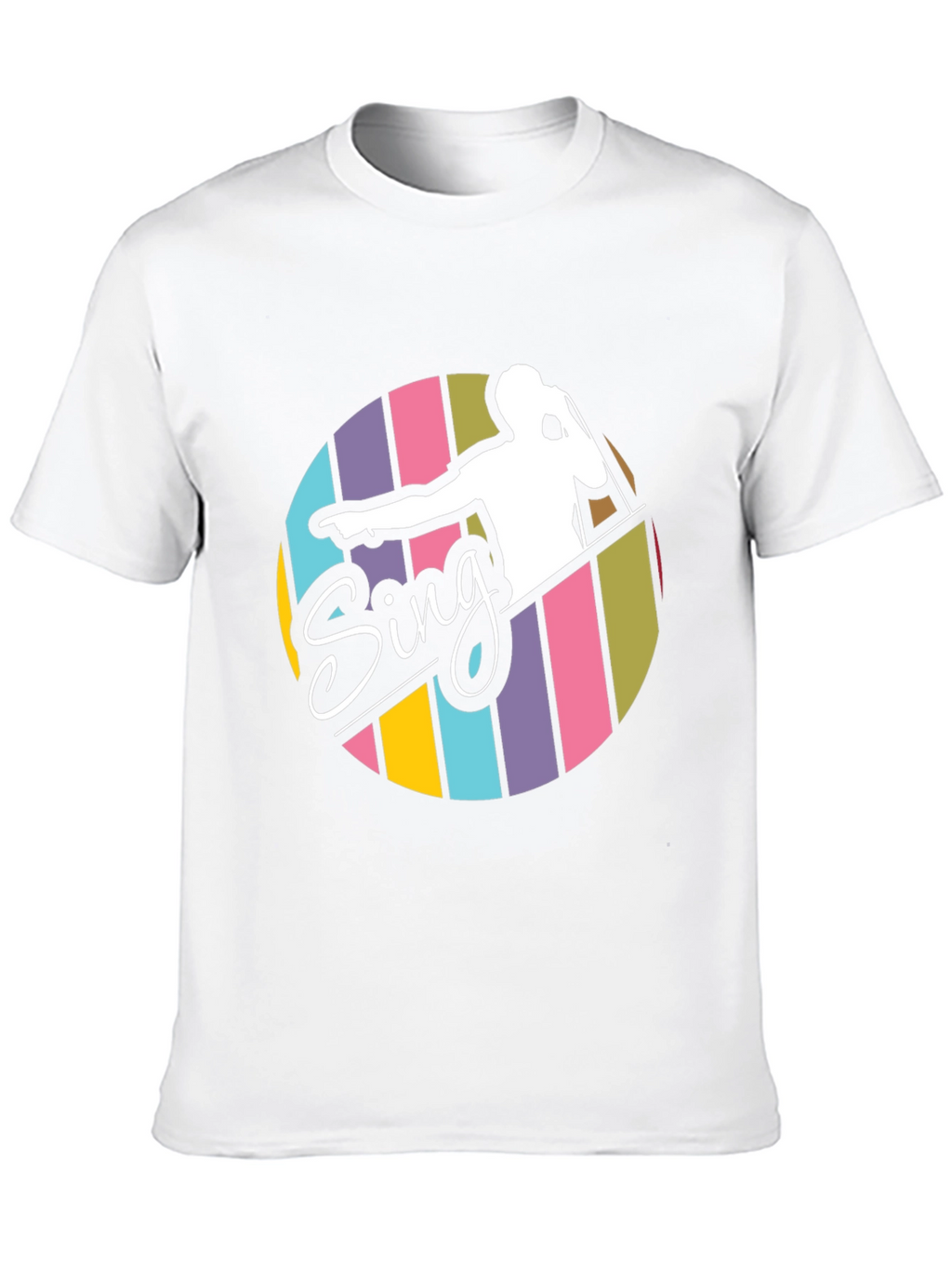 Retro Sing T-Shirt - Vocal Performance Tee
