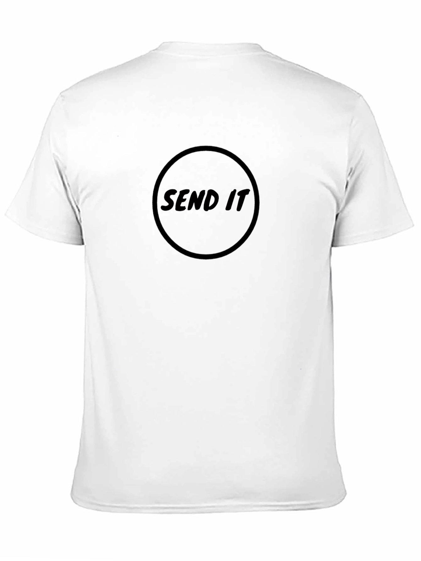 Send It Graphic T-Shirt - Black Casual Tee