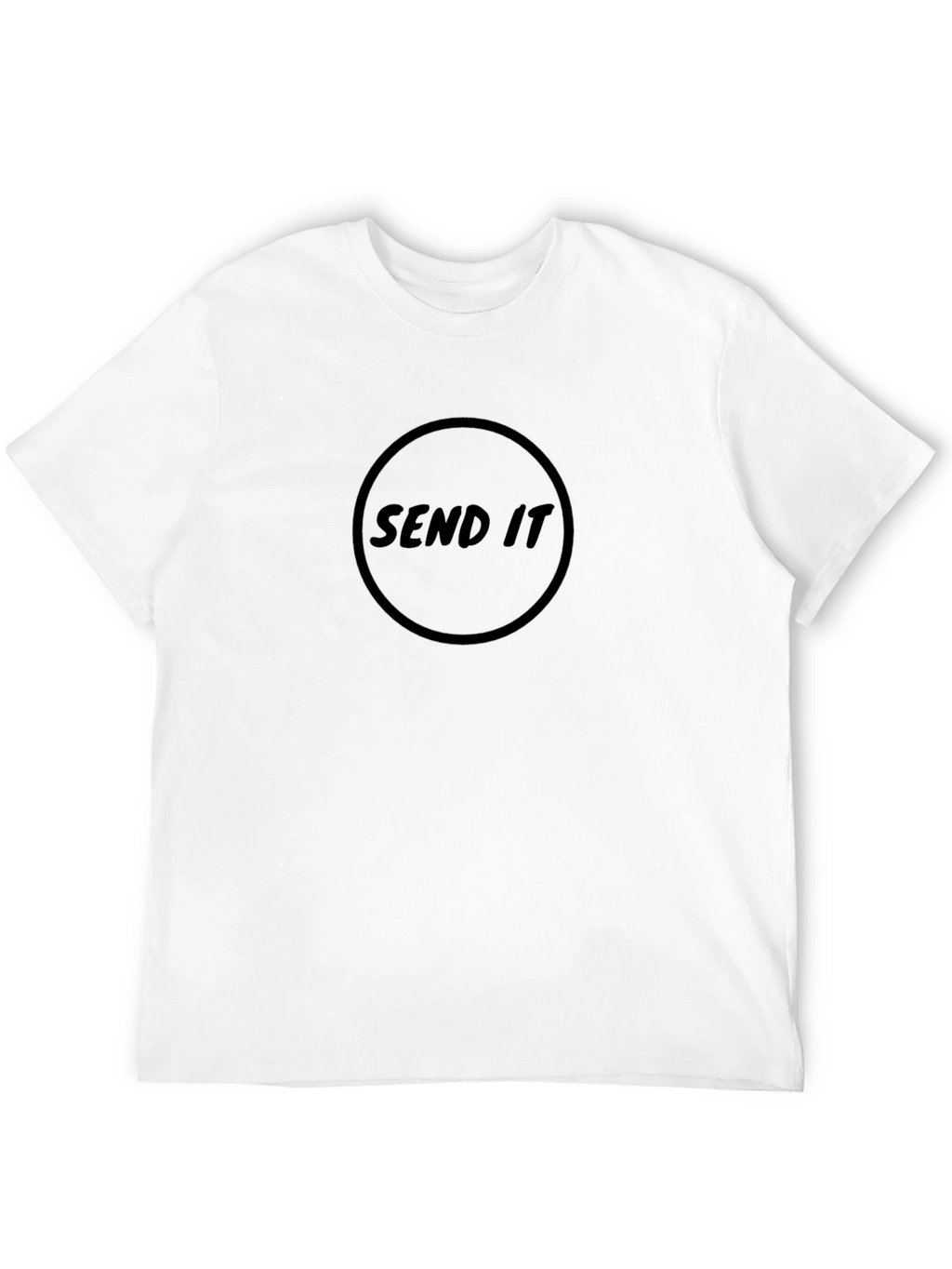 Send It Graphic T-Shirt - Black Casual Tee