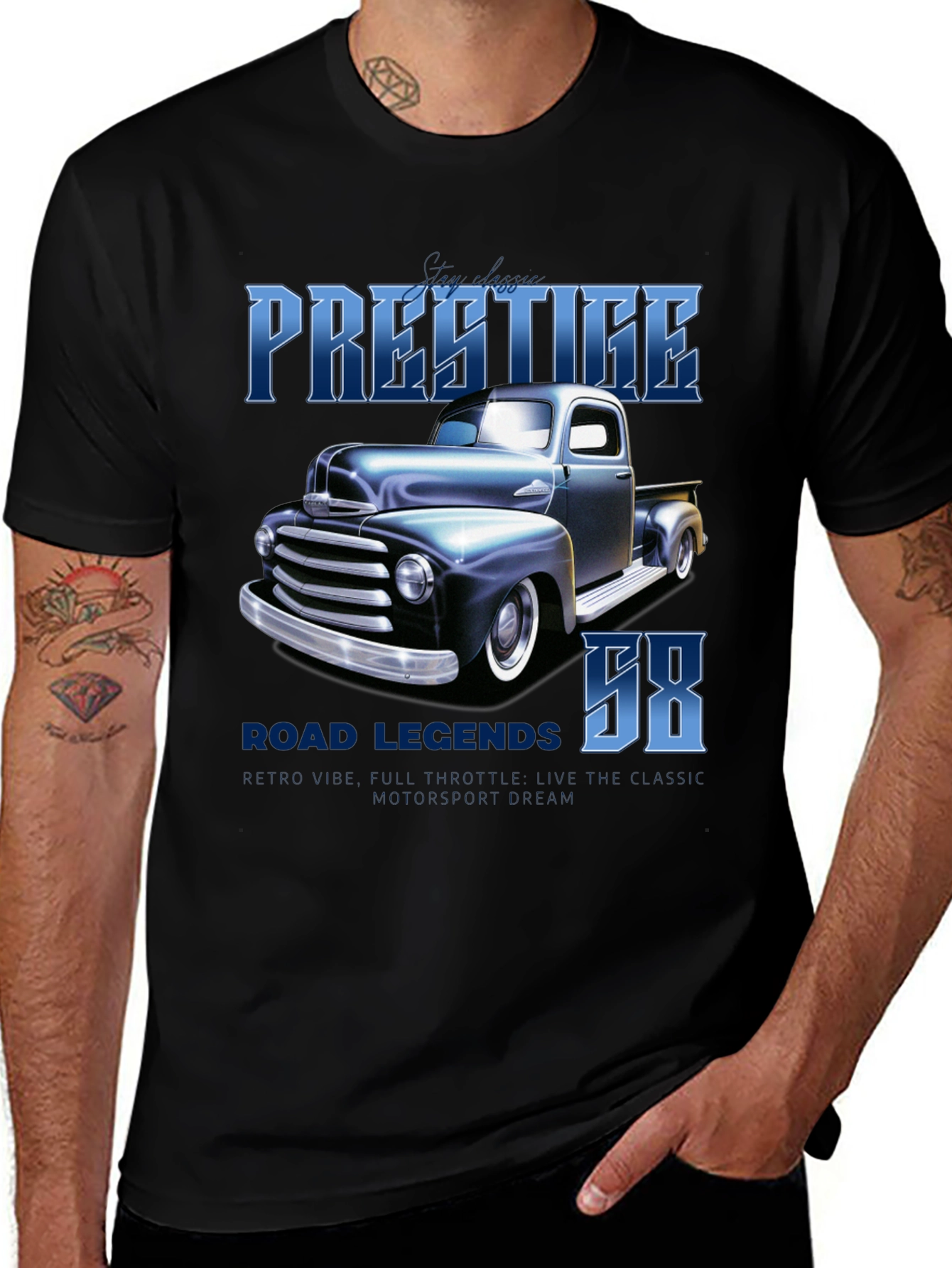Prestige Road Legends 58 Graphic T-Shirt