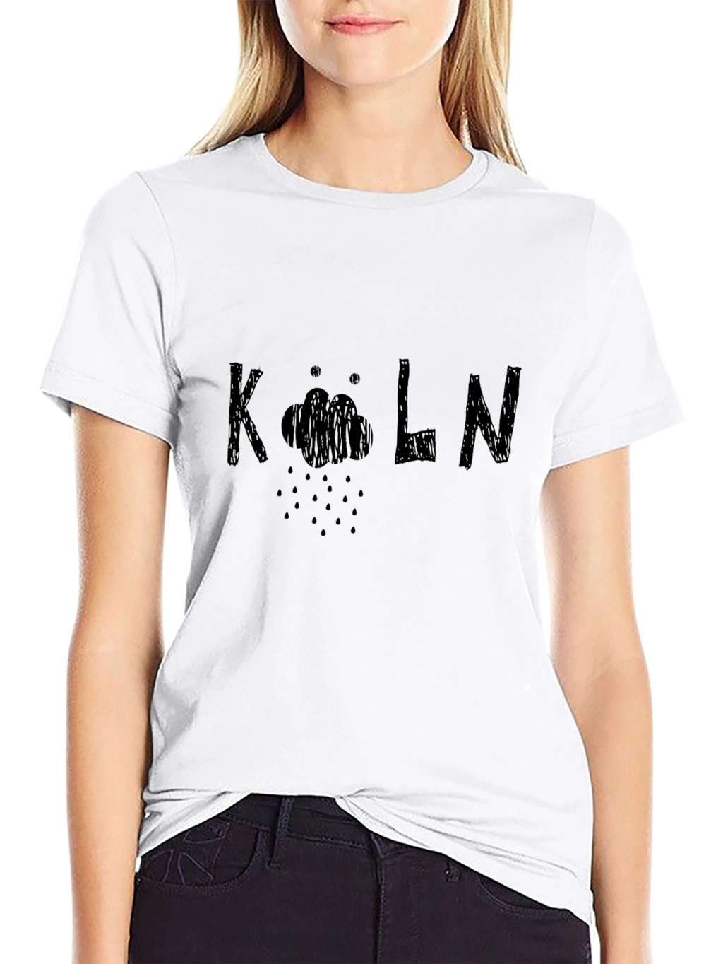 Köln Rain Cloud T-Shirt - Black