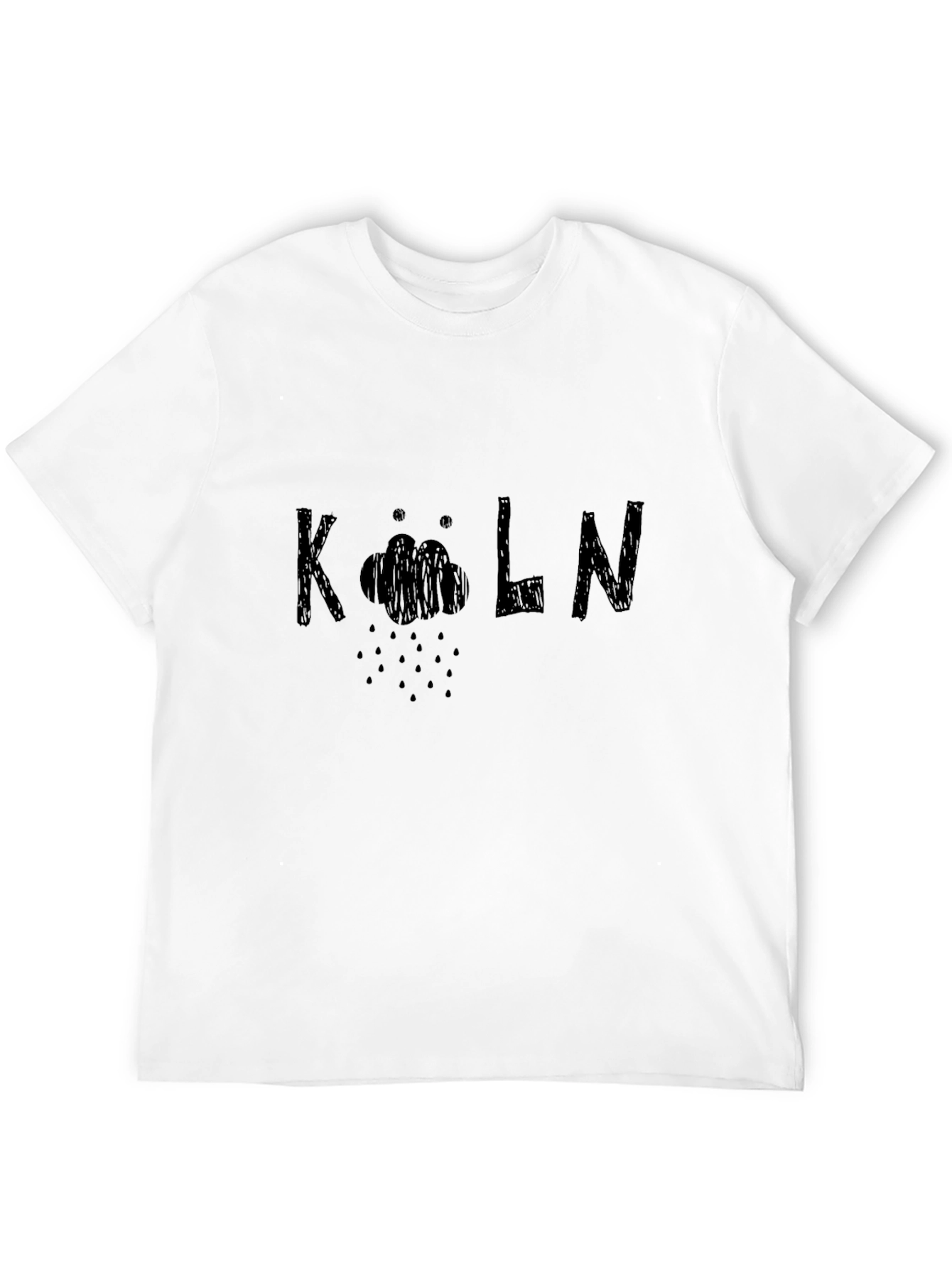 Köln Rain Cloud T-Shirt - Black