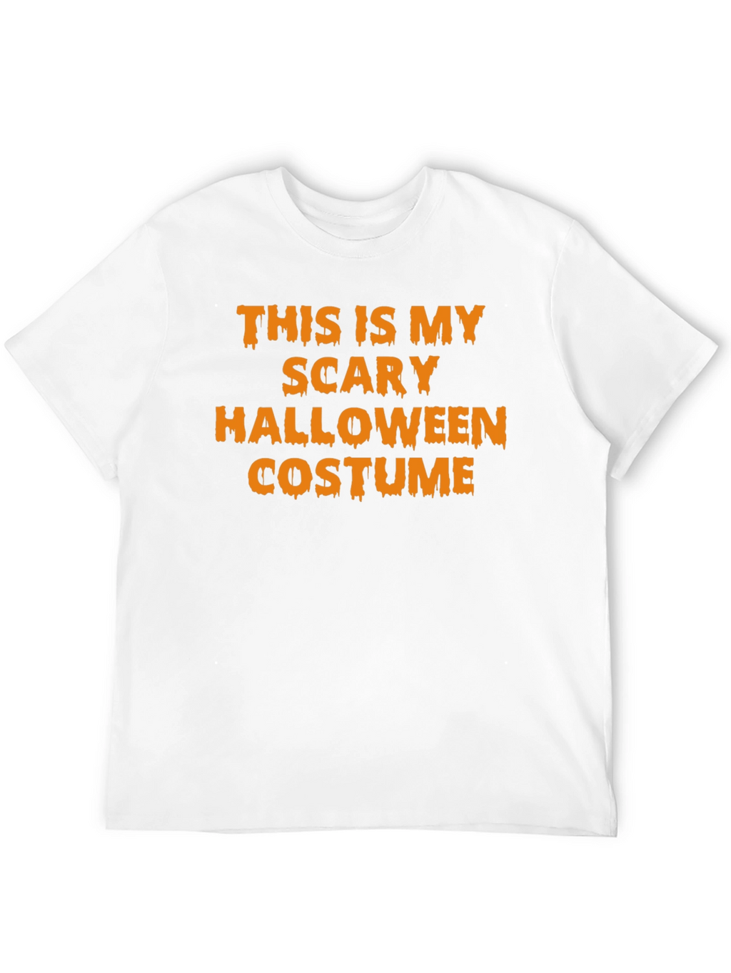 Scary Halloween Costume T-Shirt - Funny Holiday Tee