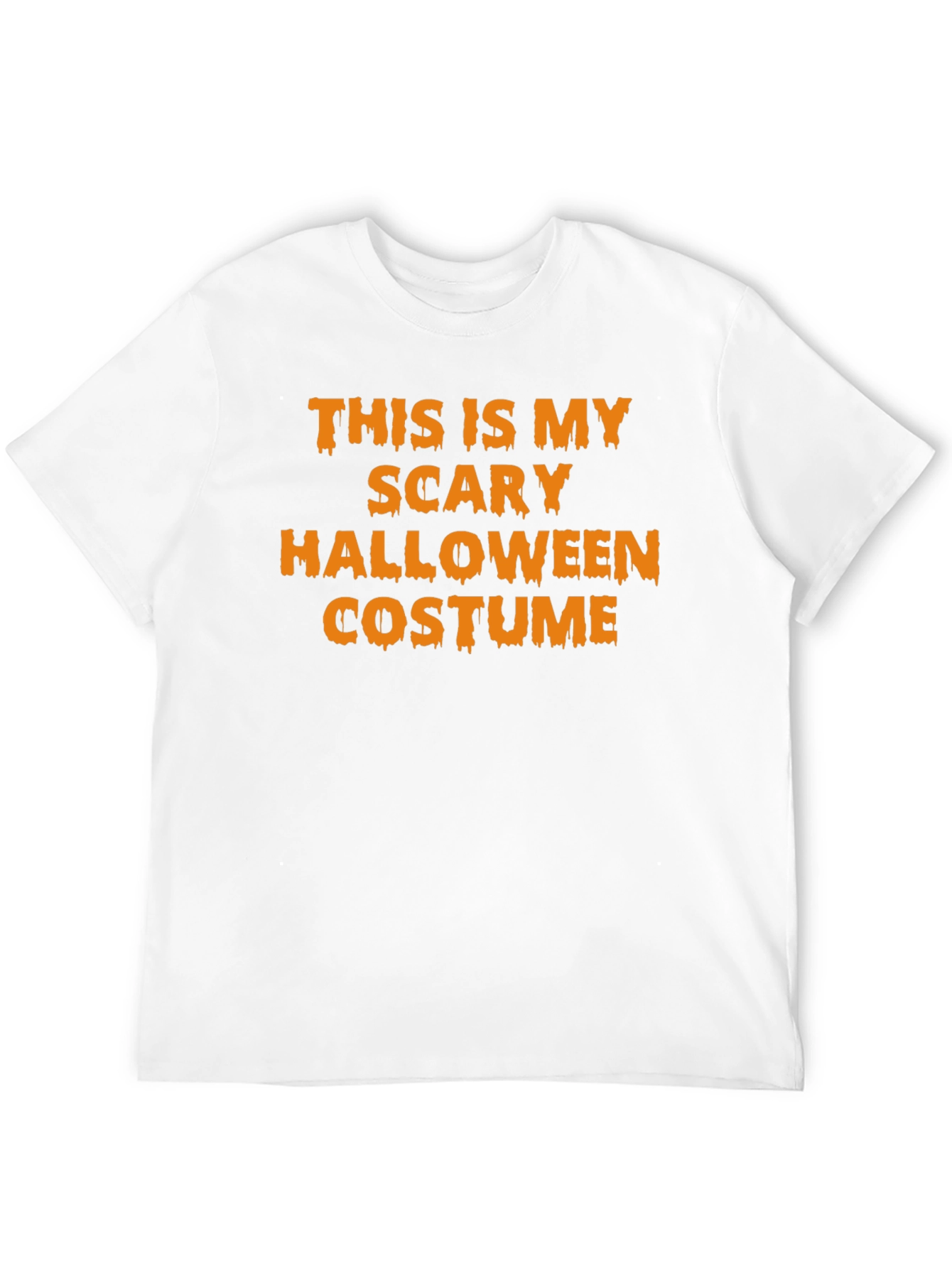 Scary Halloween Costume T-Shirt - Funny Holiday Tee