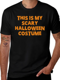 Scary Halloween Costume T-Shirt - Funny Holiday Tee