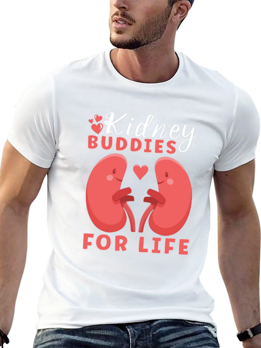 Kidney Buddies T-Shirt: For Life