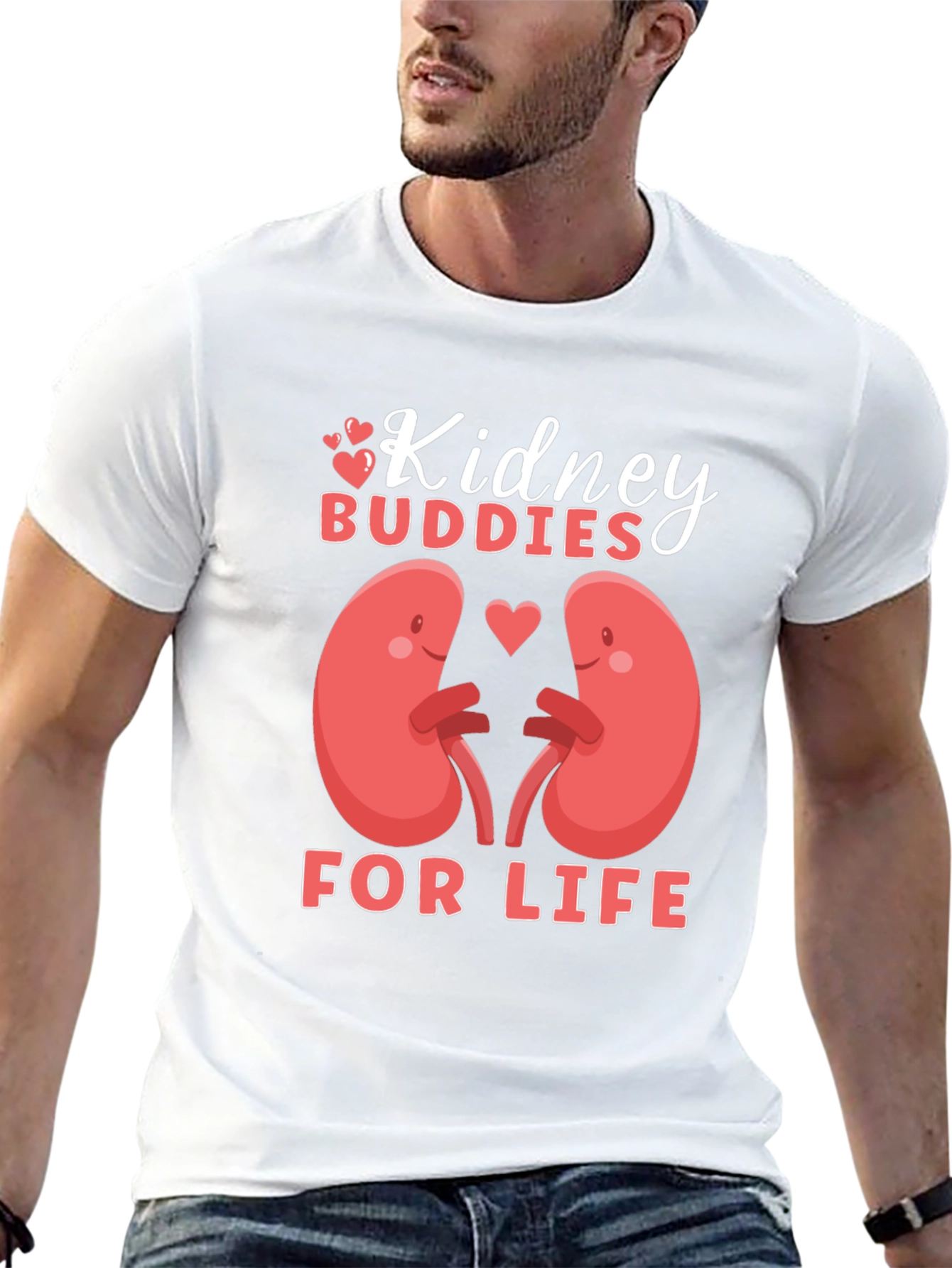 Kidney Buddies T-Shirt: For Life