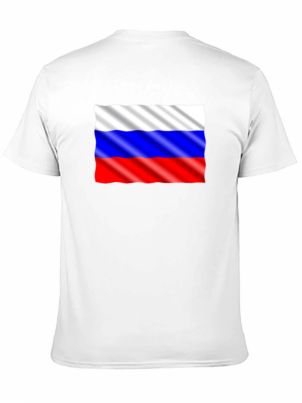 Russian Flag Graphic Tee - Black
