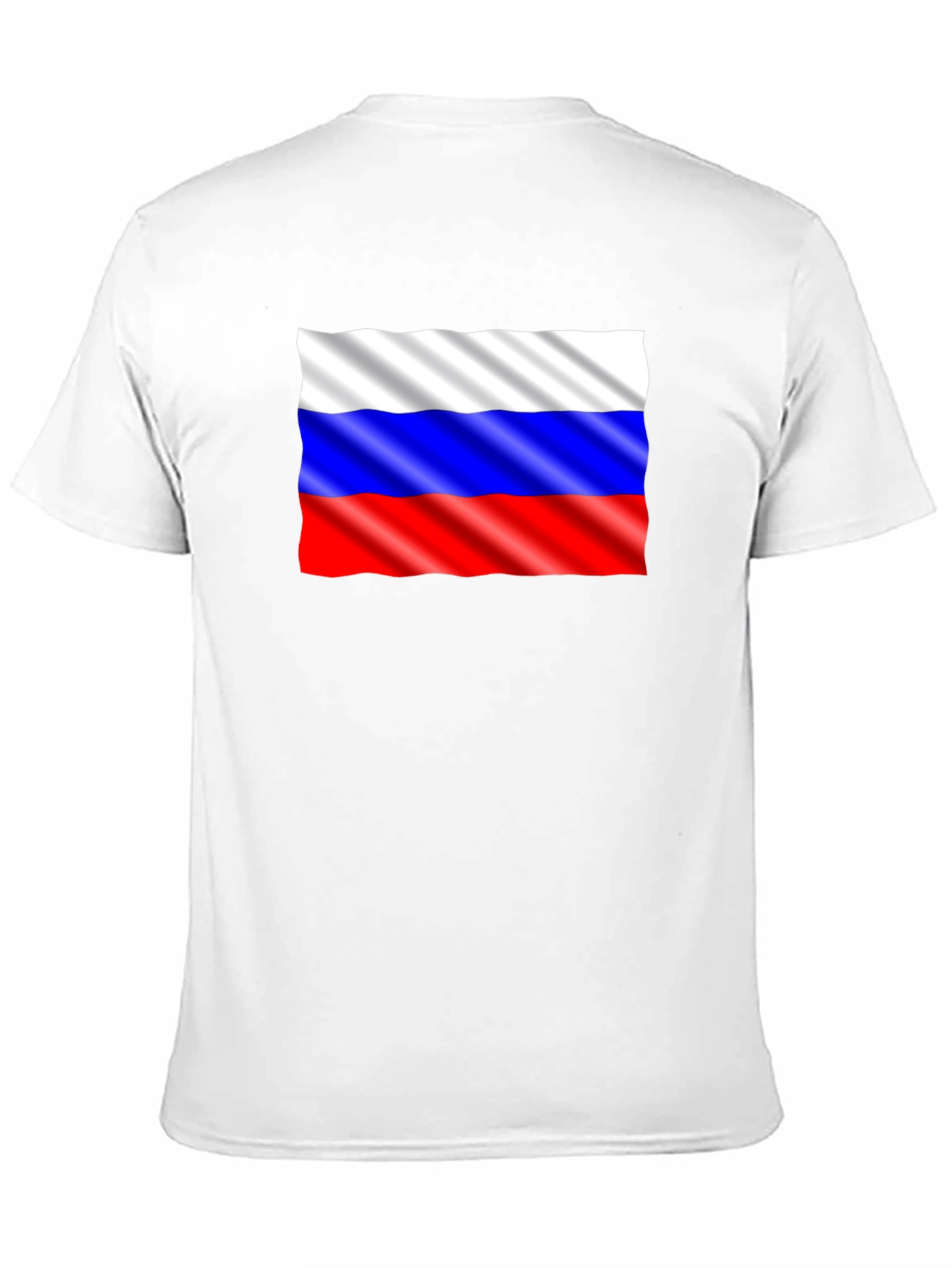 Russian Flag Graphic Tee - Black